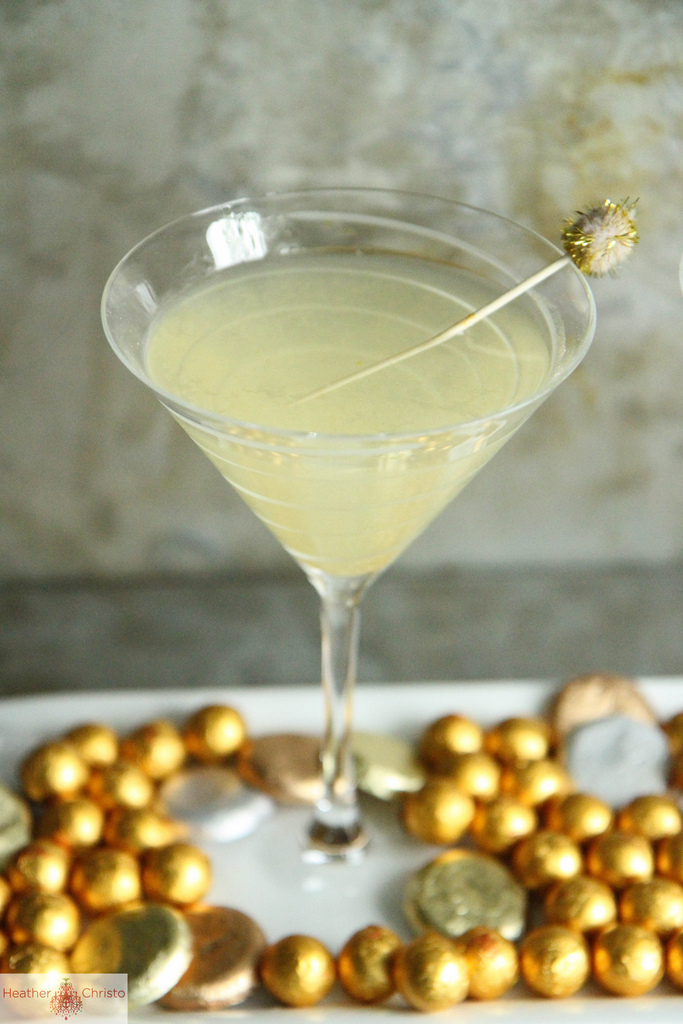 Go For The Gold Cocktail! - Heather Christo